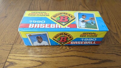 1990 Bowman Baseball Complete Set Factory Sealed Box Cards Frank Thomas RC