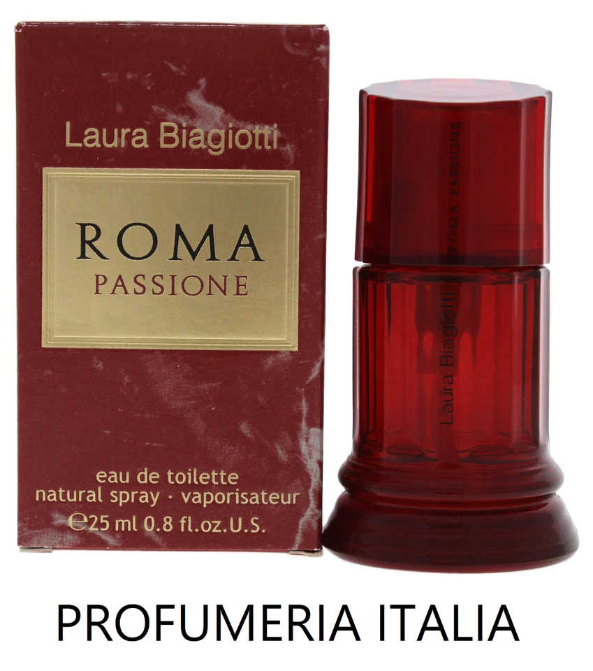 PROFUMO DONNA LAURA BIAGIOTTI ROMA PASSIONE EAU DE TOILETTE 25ML
