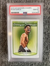2019 UPPER DECK Goodwin Champions Ryan Garcia #4 Boxing PSA 10