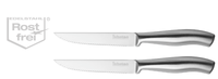 Steakmesser Pizzamesser KüChenmesser 2 StüCk Mit 12Cm Wellenschliff, Ultrascharf