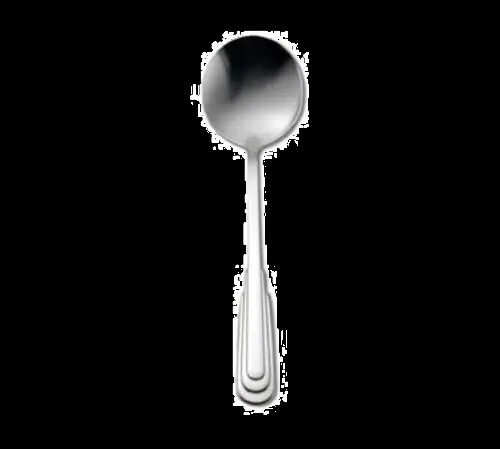 Oneida 2507SBLF Cityscape 18/10 Stainless Steel 6" Bouillon Spoon - 3 Doz