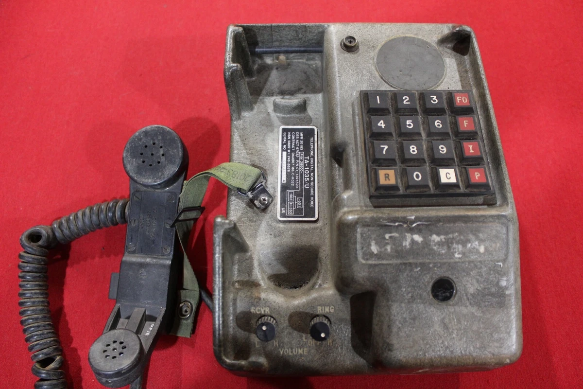 Field Telephone In other Military Surplus Collectibles for sale | eBay