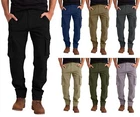 Mens Heavy Duty Work Trouser Stretch Reinforced Utility Pocket Cargo Full Pant