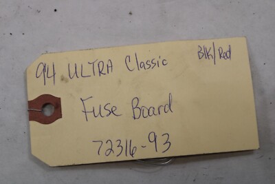 Fuse Board 72316-93 1994 Harley Davidson Ultra Classic | eBay