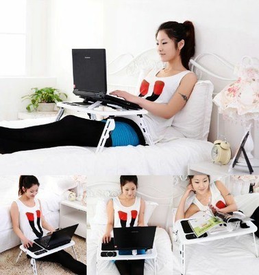 TAVOLINO VASSOIO DA LETTO DIVANO PER NOTEBOOK PC LAPTOP ...