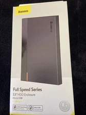 Baseus 2.5 inch Hard Drive Enclosures Portable Miro USB B to SATA HDD SSD Case