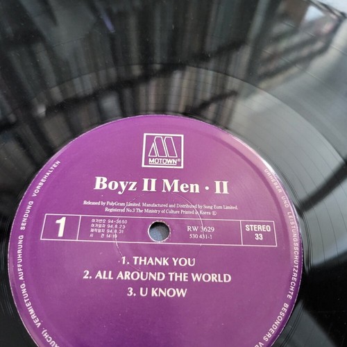(2LPS) Boyz II Men - ll (1984 Korea Orig 1ST LP Vinyl) - Picture 11 of 12