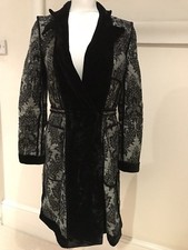 Quality Grey Wool Coat Jesiré Size Small Rare Beautiful