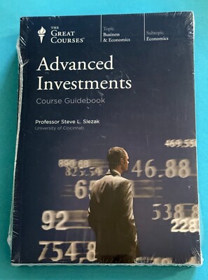 The Great Courses: Advanced Investments Economics 12 CD + Guidebook Set