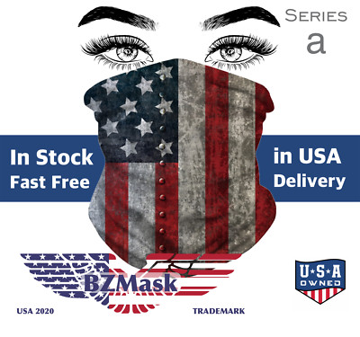 BZMask Alpha Tube Style Face Mask Breathable Mask / 13 Styles / Free USA Ship