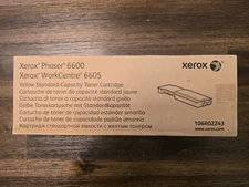 Genuine Xerox Yellow Toner Cartridge Phaser 6600 WorkCentre 6605 106R02243