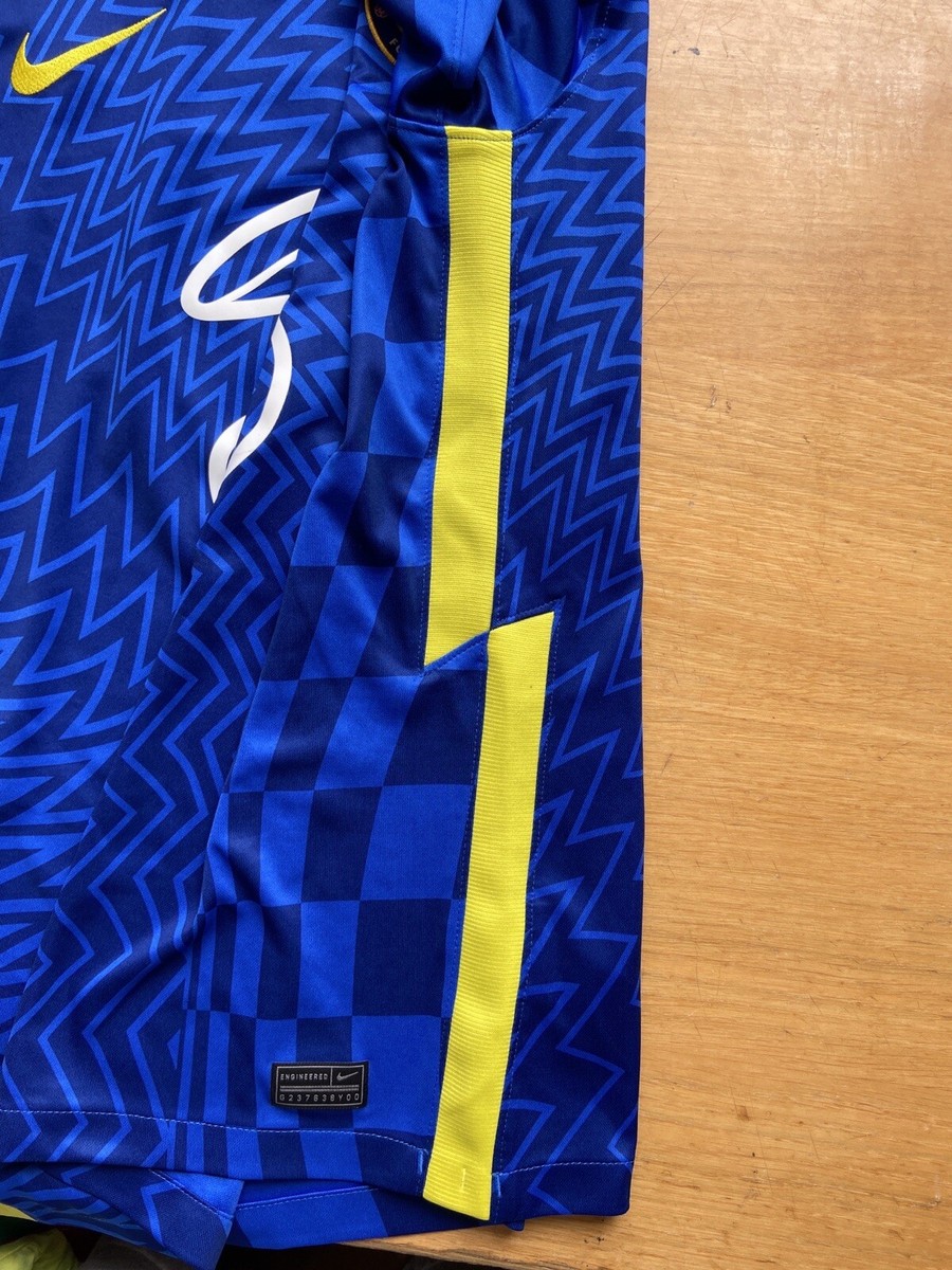 CHELSEA 2021 2022 HOME SHIRT JERSEY NIKE CV7889-409 sz M MEN