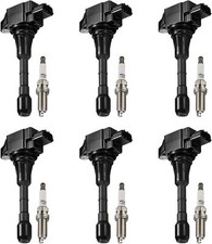 For 2014-2019 Infiniti QX60 3.5L V6 6PCS Ignition Coils & Spark plugs UF550
