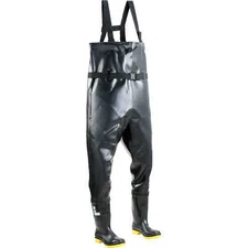 Dunlop Steel Toe and Midsole Chest Waders Size 6