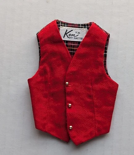 VINTAGE BARBIE Ken Pak - Red Vest