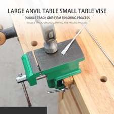 Heavy Duty Work Bench Vice Engineer Jaw Swivel Base Workshop Vise Clamp UK