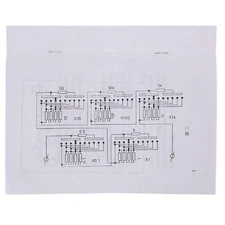 Resistance Box Decade Boxes Experimental Equipment Variable Decade Resistor