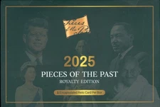 2025 Pieces Of The Past Royalty Edition Factory Sealed Hobby Box