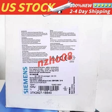 Brand New Sealed 3TK2827-1BB40 Siemens 24VDC Safety Relay Free Shipping