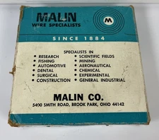 Malin Co. No. 14 Music Wire 033 Diameter Spring Steel