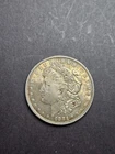 1921 $1 Morgan Silver Dollar - TONED !! - AU coin - Silver 90%