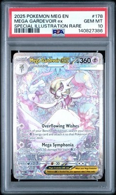 PSA10 2025 ポケモンカード MEGA GARDEVOIR ex 2025 Pokemon Mega Evolution Mega Gardevoir ex PSA 10 #178/132 | eBay