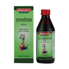 2 x Baidyanath Raktashodhak Syrup 200ml – Herbal Ayurvedic Blood Wellness
