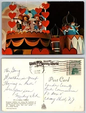 Its A Small World Walt Disney World Postcard