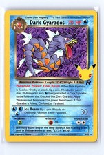 Pokémon TCG Dark Gyarados Holo Card 8/82 25th Anniversary Celebrations **Read