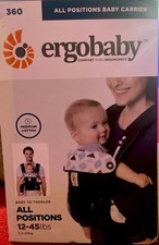 Ergobaby 4 Position Omni 360 Baby Carrier Pure Black