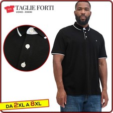 men's short sleeve cotton polo shirt with collar PLUS SIZES from 3xl to 8xl Jack