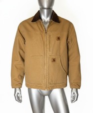Carhartt Men's 2XL Tan Work Jacket Style 100062 Original