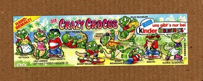 Original Ü-Ei BPZ Crazy Crocos 1993