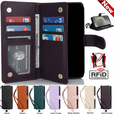 Ledertasche für Geldbörse Samsung Galaxy Z Fold 7 6 5 4 Magnetischem Schutzhülle