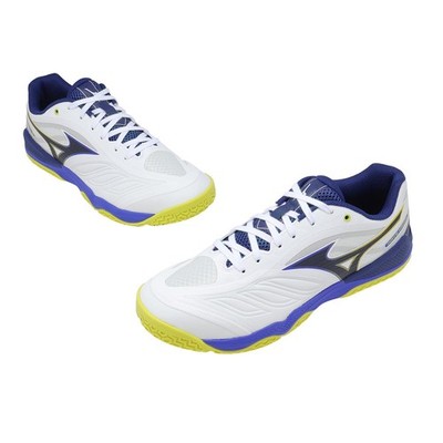 Mizuno ホワイトスパイクシューズ US10 Mizuno Wave Medal 8 White Blue Lime Men Table Tennis Shoes