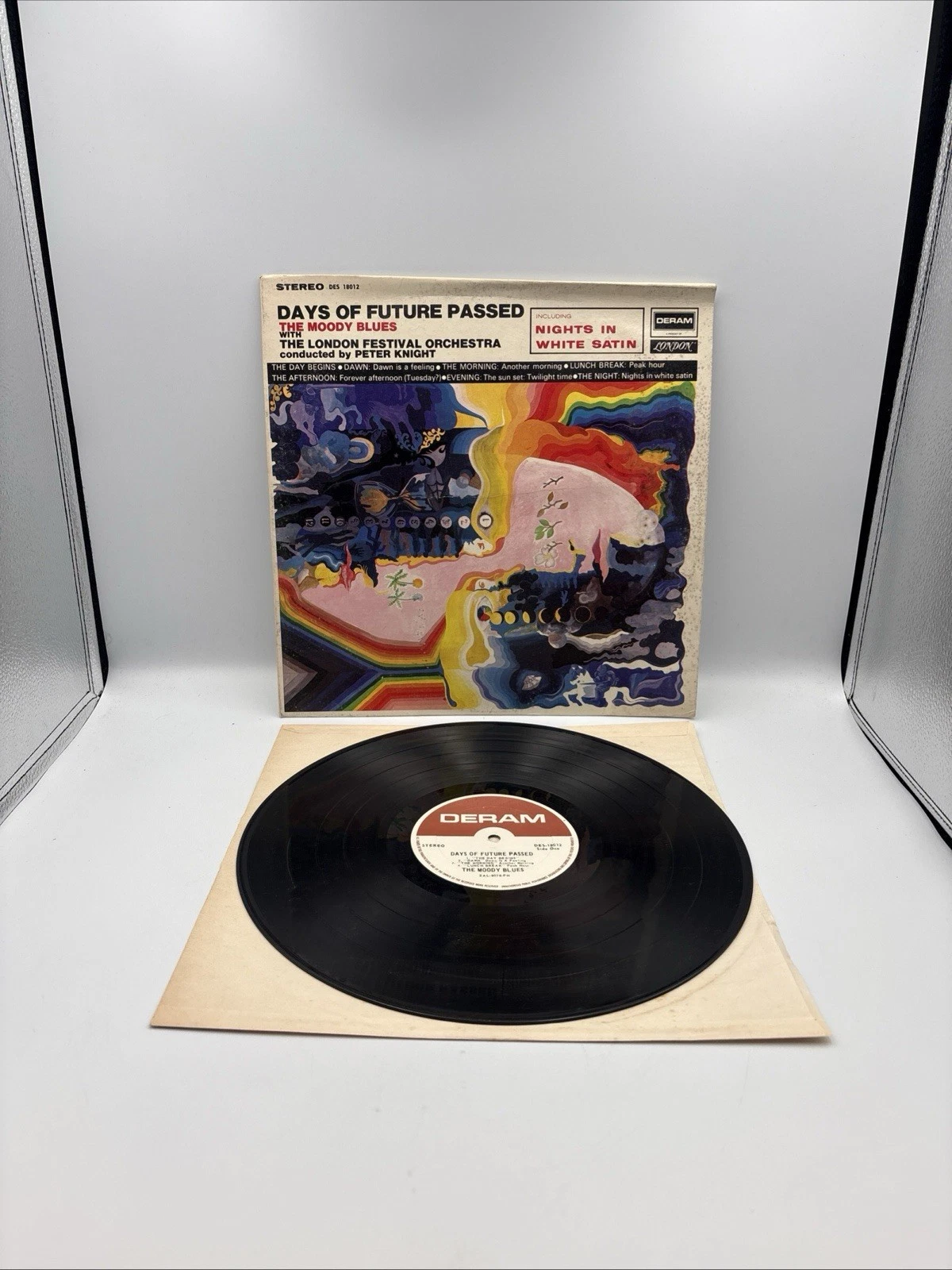 The Moody Blues Days Of Future Passed LP Vinyl Deram 1967 London - VG