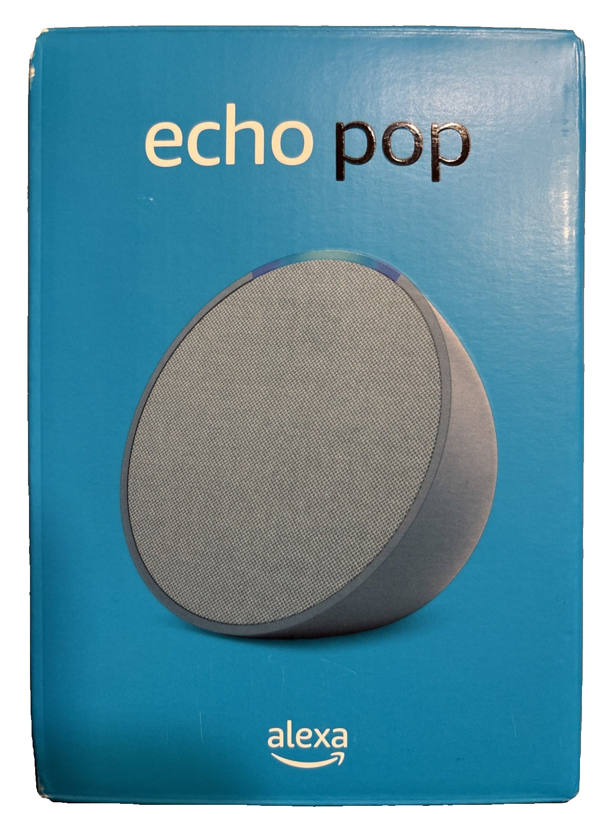 Amazon Echo Pop Smart Speaker 2023 Alexa Wifi Full Sound Compact Midnight Teal