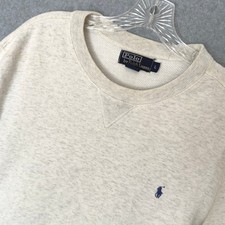 Polo Ralph Lauren Sweatshirt Mens Large Oatme...