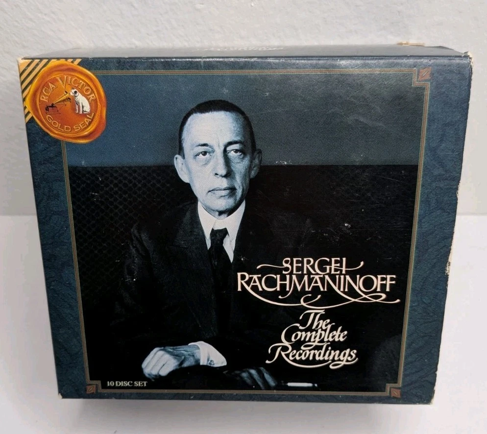 The Complete Recordings by Sergei Rachmaninoff 10 CD box set RCA