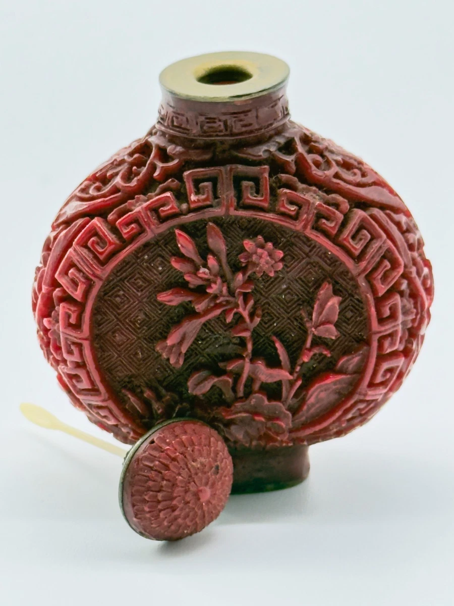 25+ Red Antique Chinese Snuff Bottles for sale | Updated Oct 2026