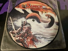 SAMSON - Red Skies Living Loving Lying 7 Inch Picture Disc Vinyl Polydor 1983