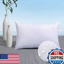 MIULEE 16x24 Water-Resistant Outdoor Throw Pillow Insert Cushion Stuffer Premium