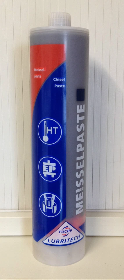 Fuchs Lubritech Meißelpaste 500g, Meißelfett für Meißel, Hammer, Kartusche
