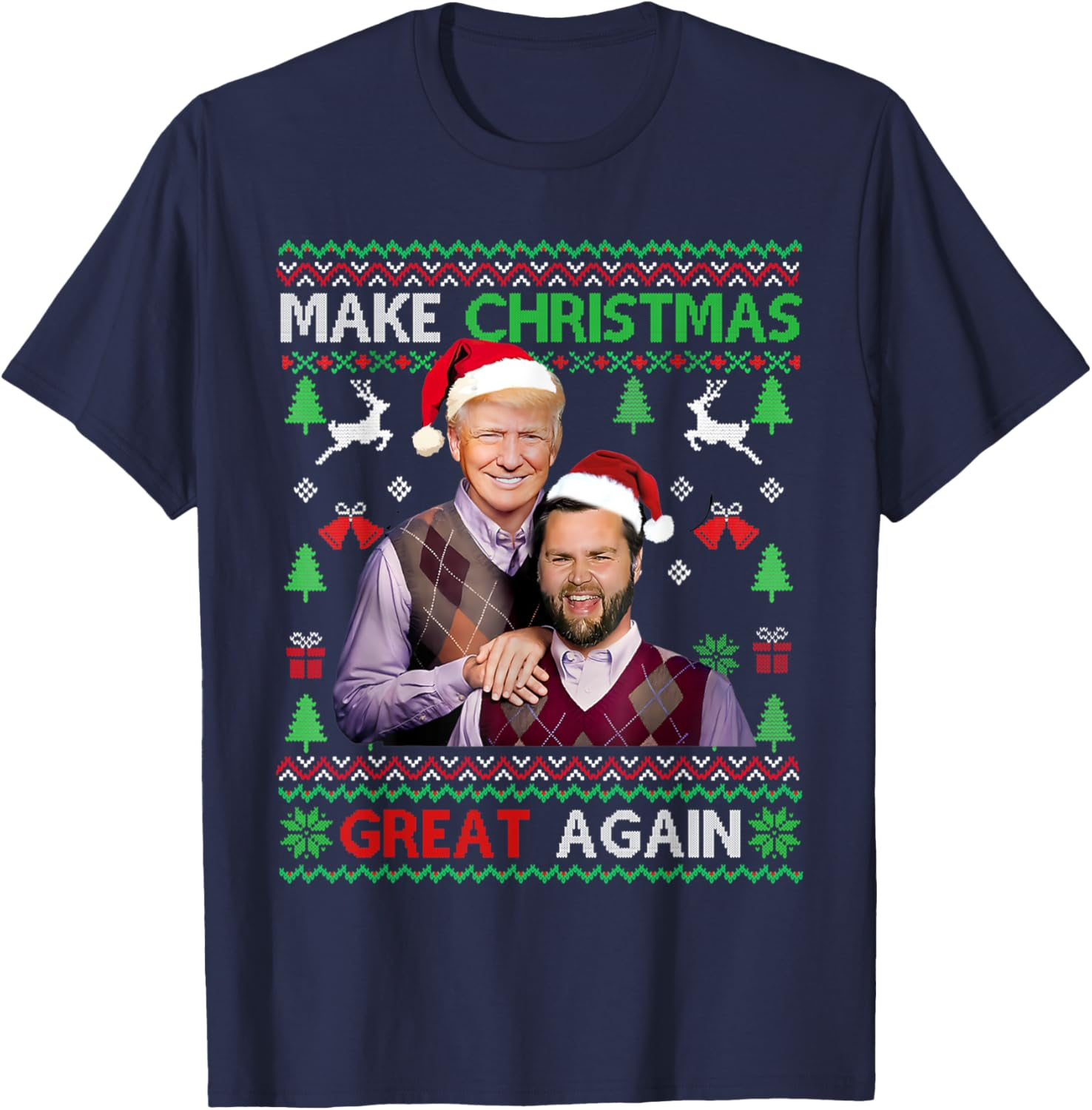 Funny Make Christmas Great Again Sweatshirt T-shirt