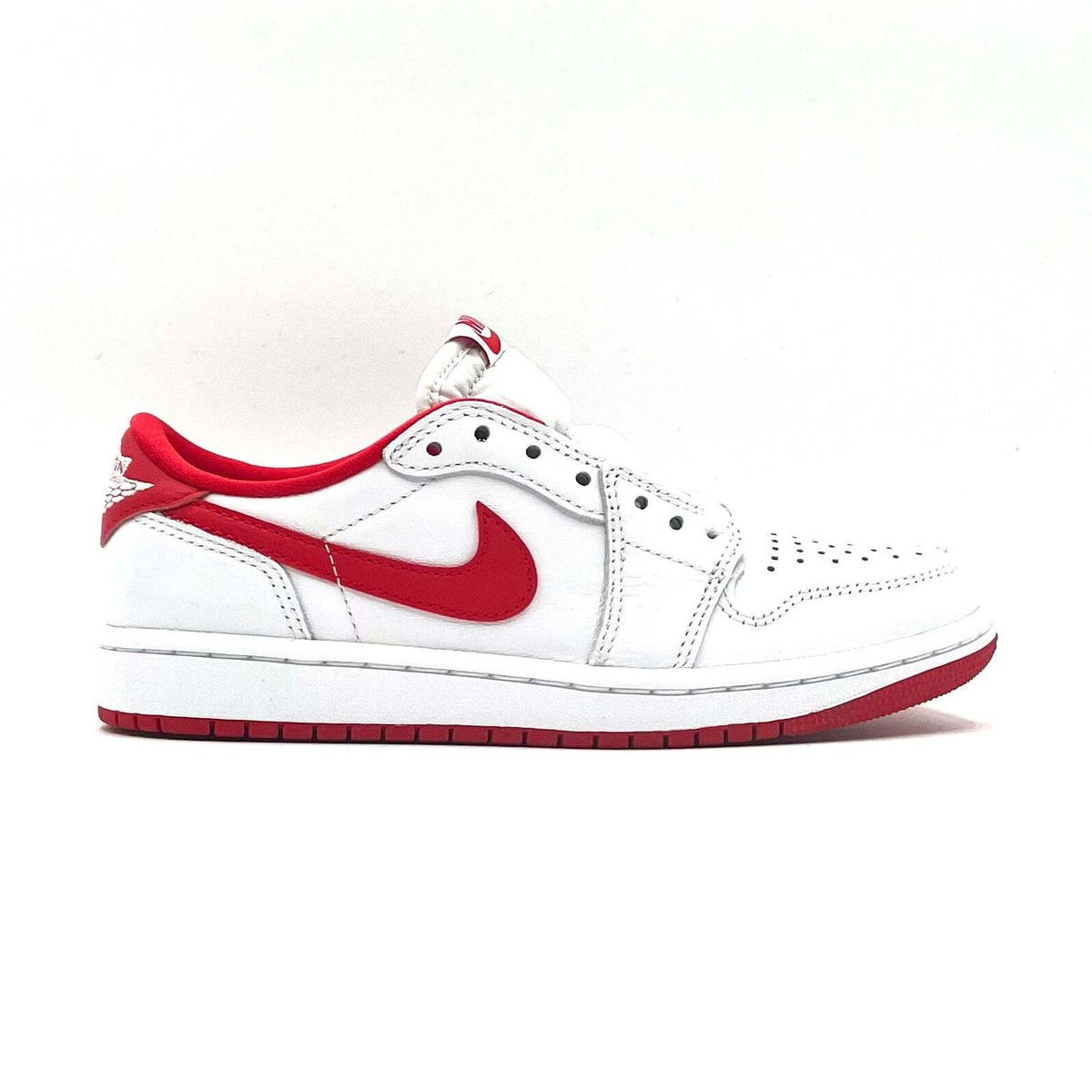 Jordan Air 1 Retro Low OG White and University Red Nike Air Jordan 1 Low Retro OG White University Red CZ0790  main image 3