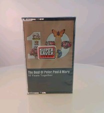 The Best of Peter, Paul Mary "10 Years Together" Cassette Tape SEALED - 1970