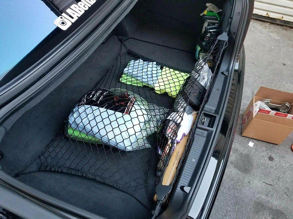 Rear Trunk Floor Style Web Cargo Net for MERCEDES-BENZ CL-Class 2000-2006 New - Image 4 of 4
