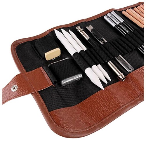 Sketching Pencil Set Drawing Pencils and Sketch Kit 30-Piece Complete Artist Kit - Picture 3 of 6