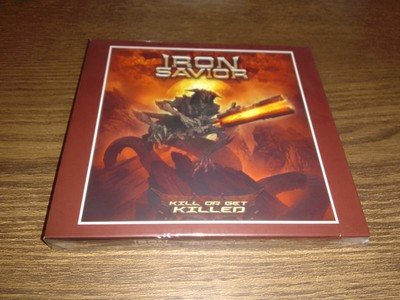 IRON SAVIOR - KILL OR GET KILLED CD SCHUBER MIT POSTER (BRASILIEN IMPORT) VERSIEGELT