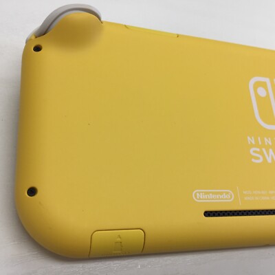 Excellent】Nintendo Switch Lite Yellow Console + Charger + Box